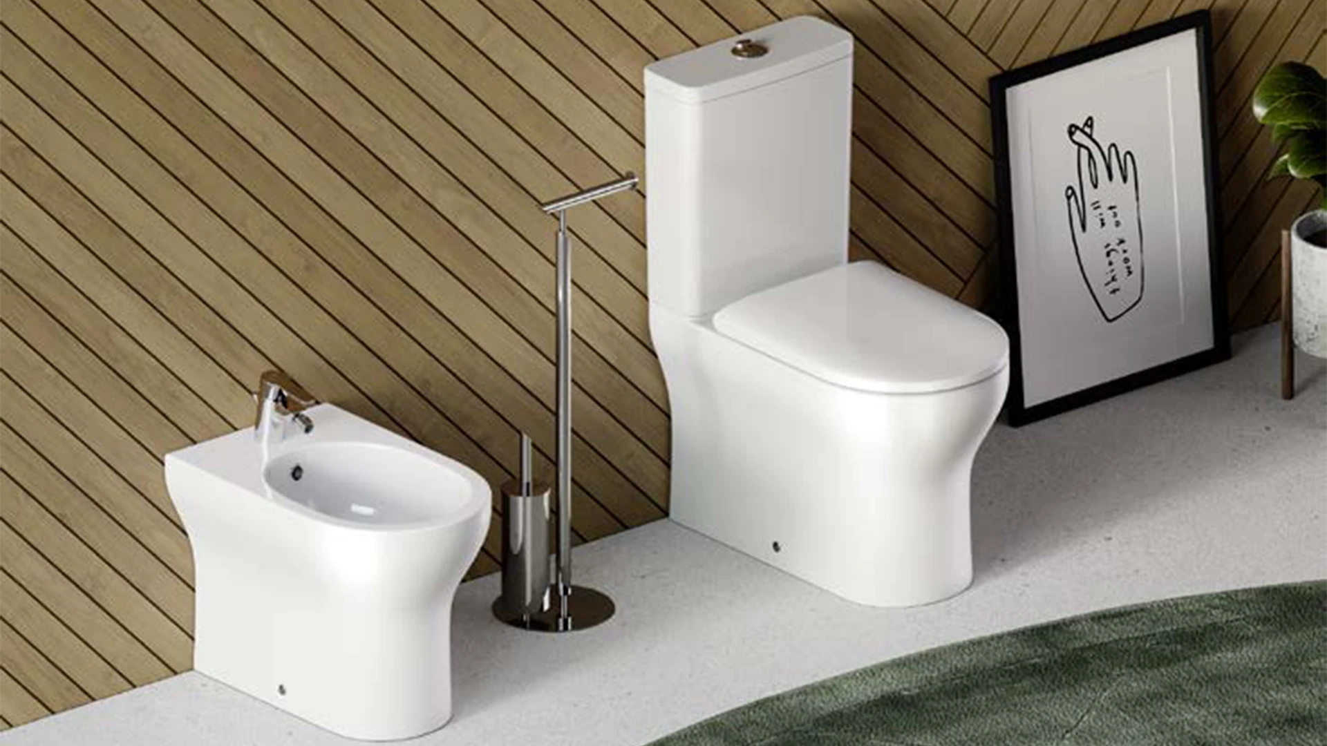 WC Sanindusa WC posé blanc Sanindusa