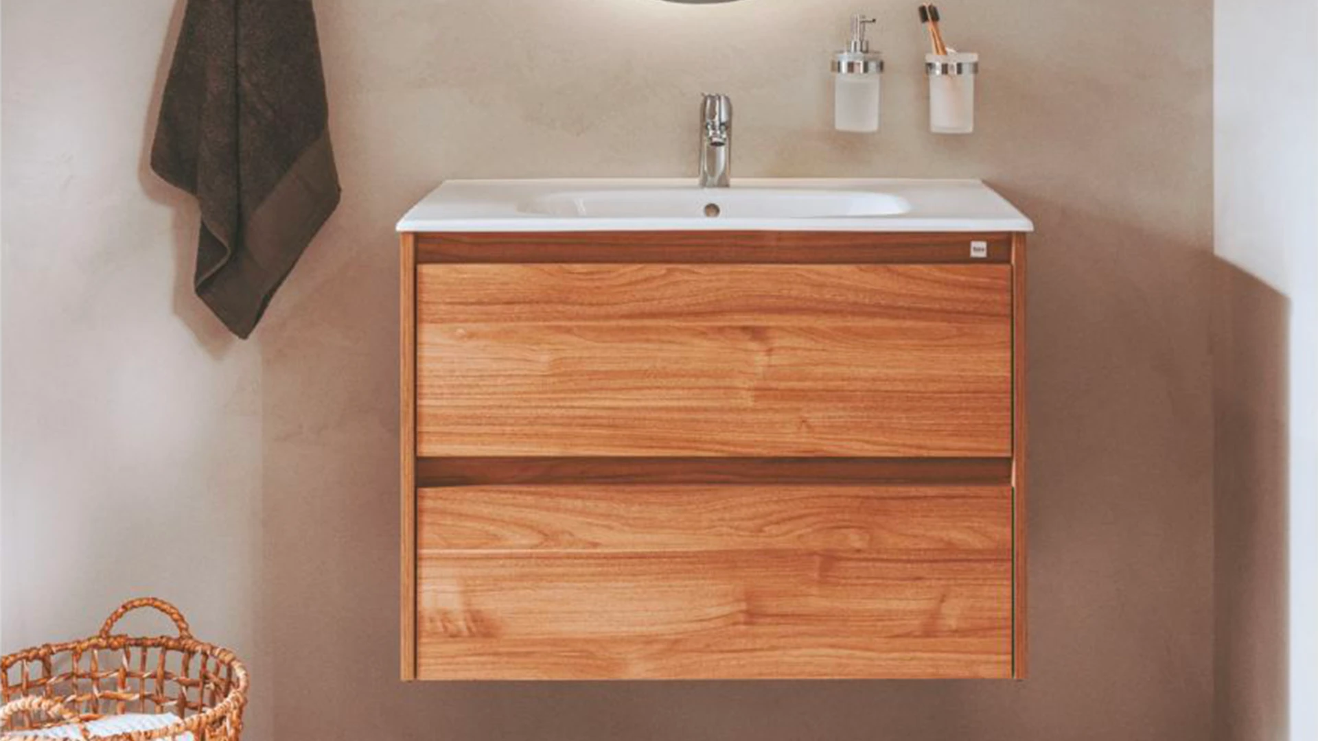 Meuble en bois de chêne suspendus Roca