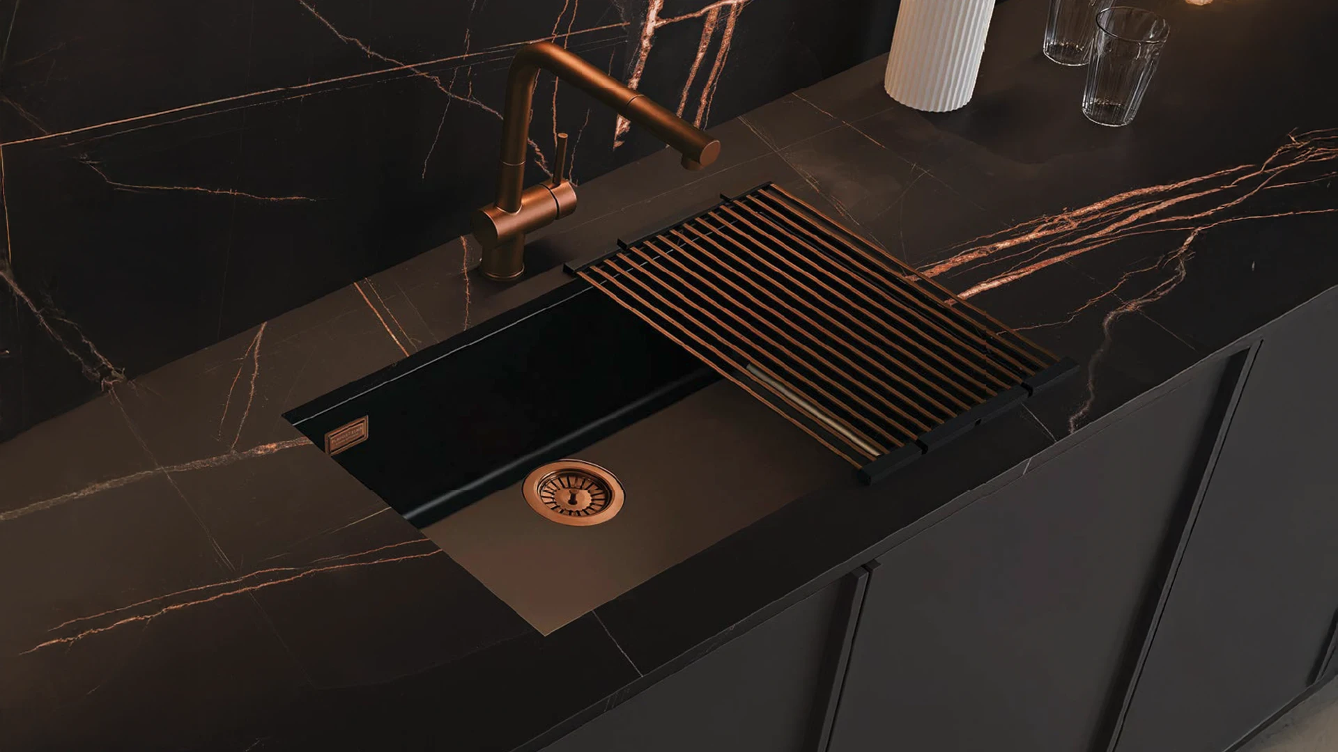 Éviers en or Telma - Concept Habitat