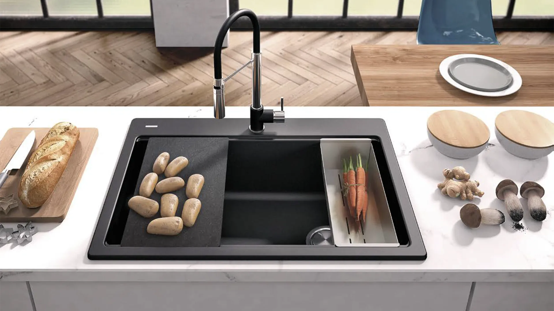 Éviers moderne Telma - Concept Habitat