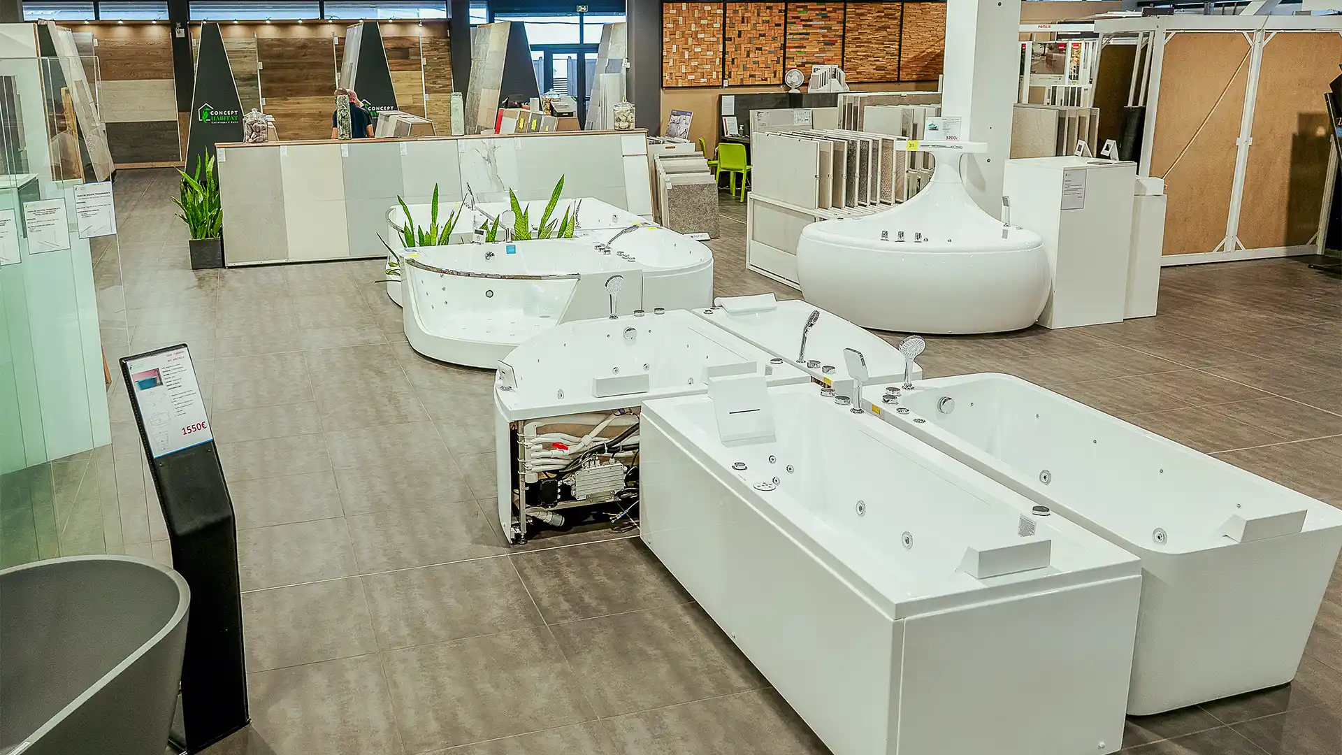 Notre showroom Saint-Pierre Concept Habitat